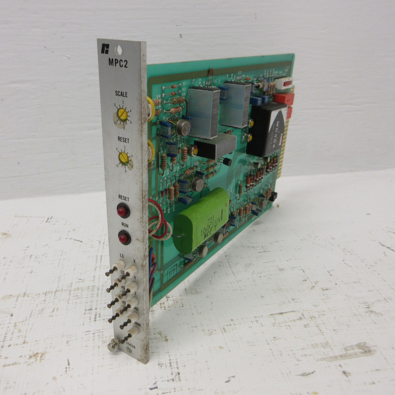 Reliance Electric S-25036 PLC PCB PC Board MB-25028 MPC2 Drive Test Point PCB (AH1521-1)