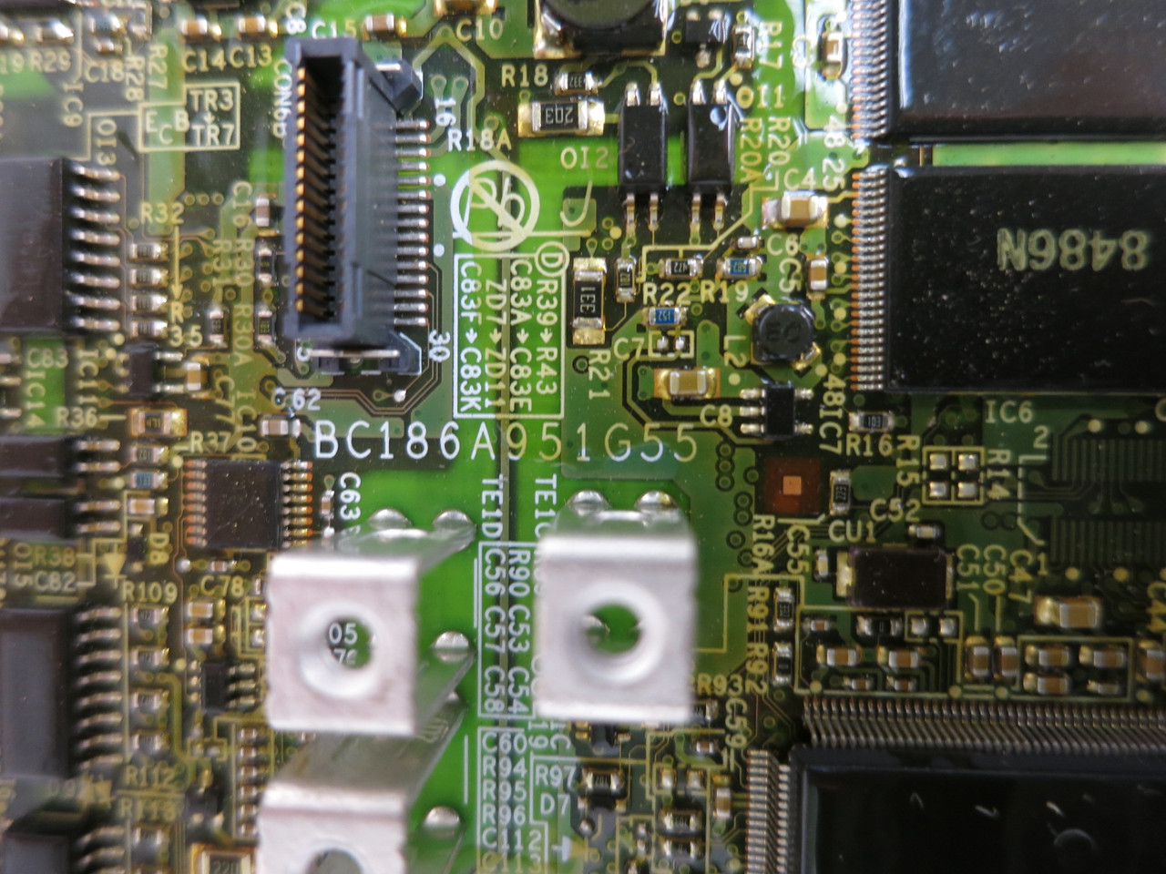 Mitsubishi A80CA800E160 A800 Inverter Drive Control Board BC186A951G55 FR-A840 (DW8449-1)