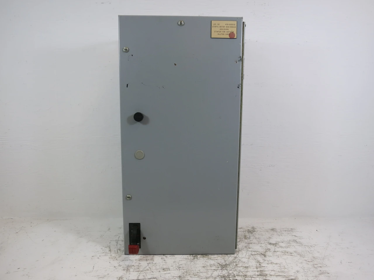 GE 8000 Size 3 Starter 100 Amp Fusible 30" MCC Bucket CR306EO**LVH 100A (BJ1156-1)