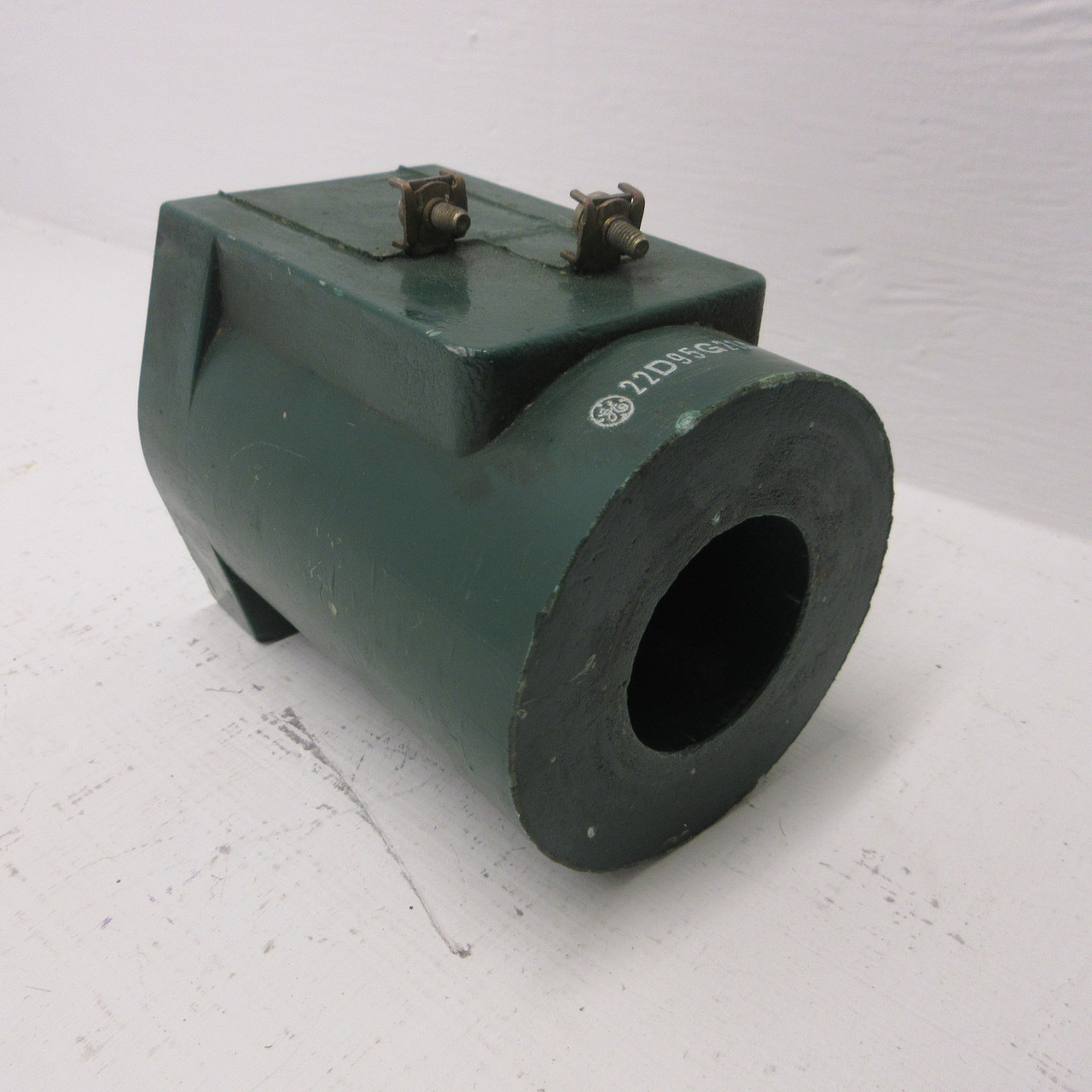 General Electric GE 22D95G21A Coil 24VDC 2 Terminal Green For DC Contactor (AH1526-2)