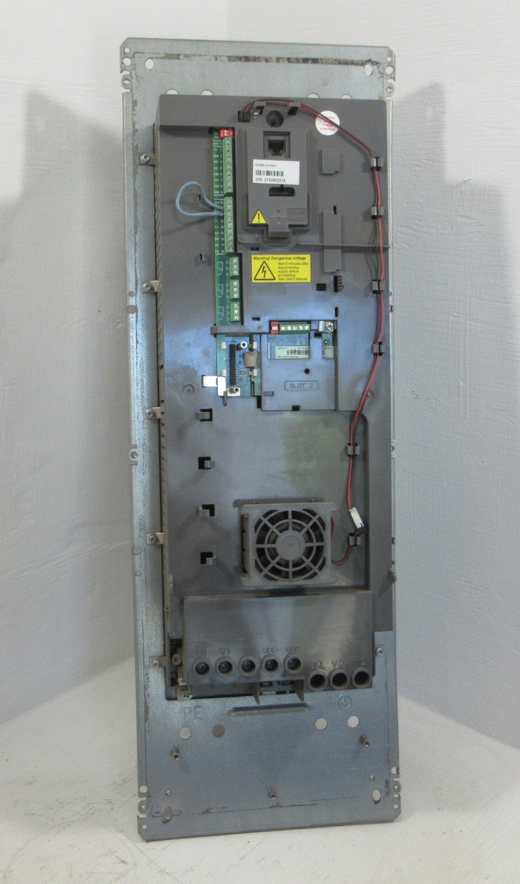 ABB ACH550-UH-072A-4 50 HP AC VS Drive VFD 3PH 480V 72A 72 ACH-550 (No Cover) (AH1533-1)