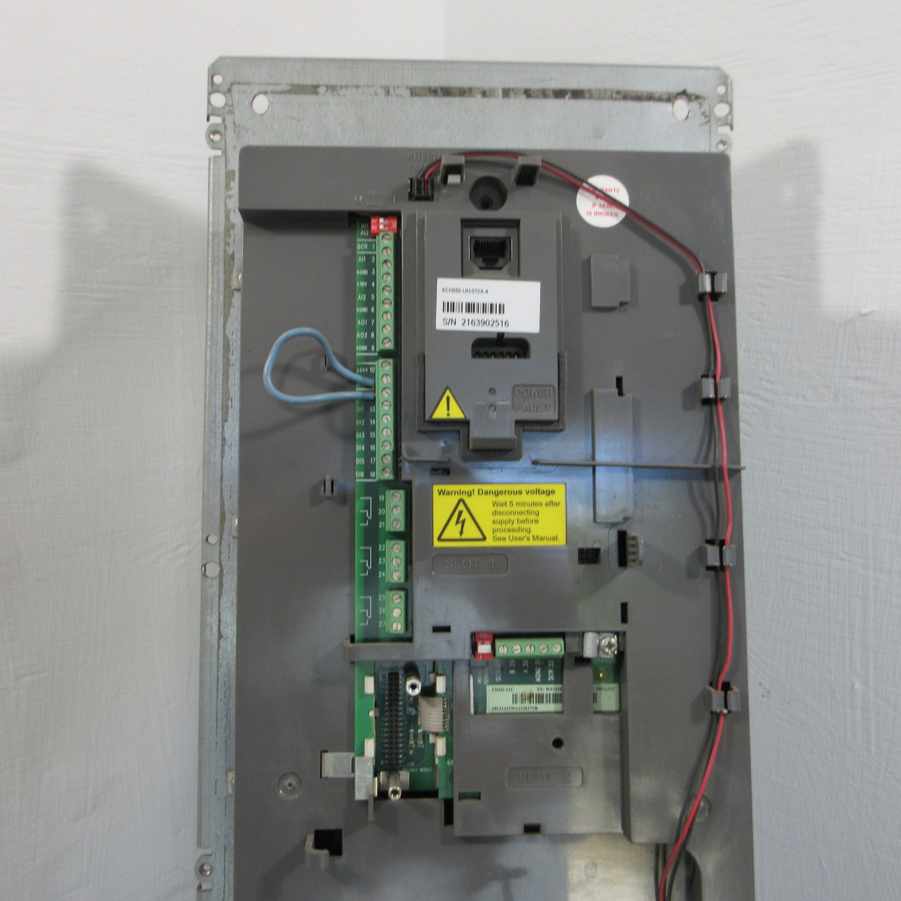 ABB ACH550-UH-072A-4 50 HP AC VS Drive VFD 3PH 480V 72A 72 ACH-550 (No Cover) (AH1533-1)