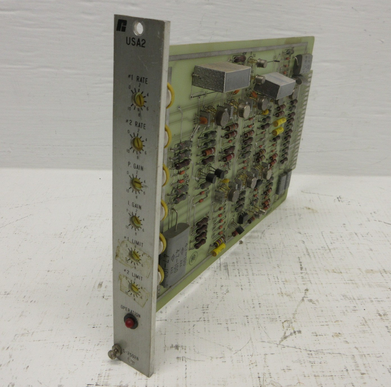 Image of Reliance Electric S-25028 Memory PLC PCB PC Board M-25020 USA2 Circuit Board