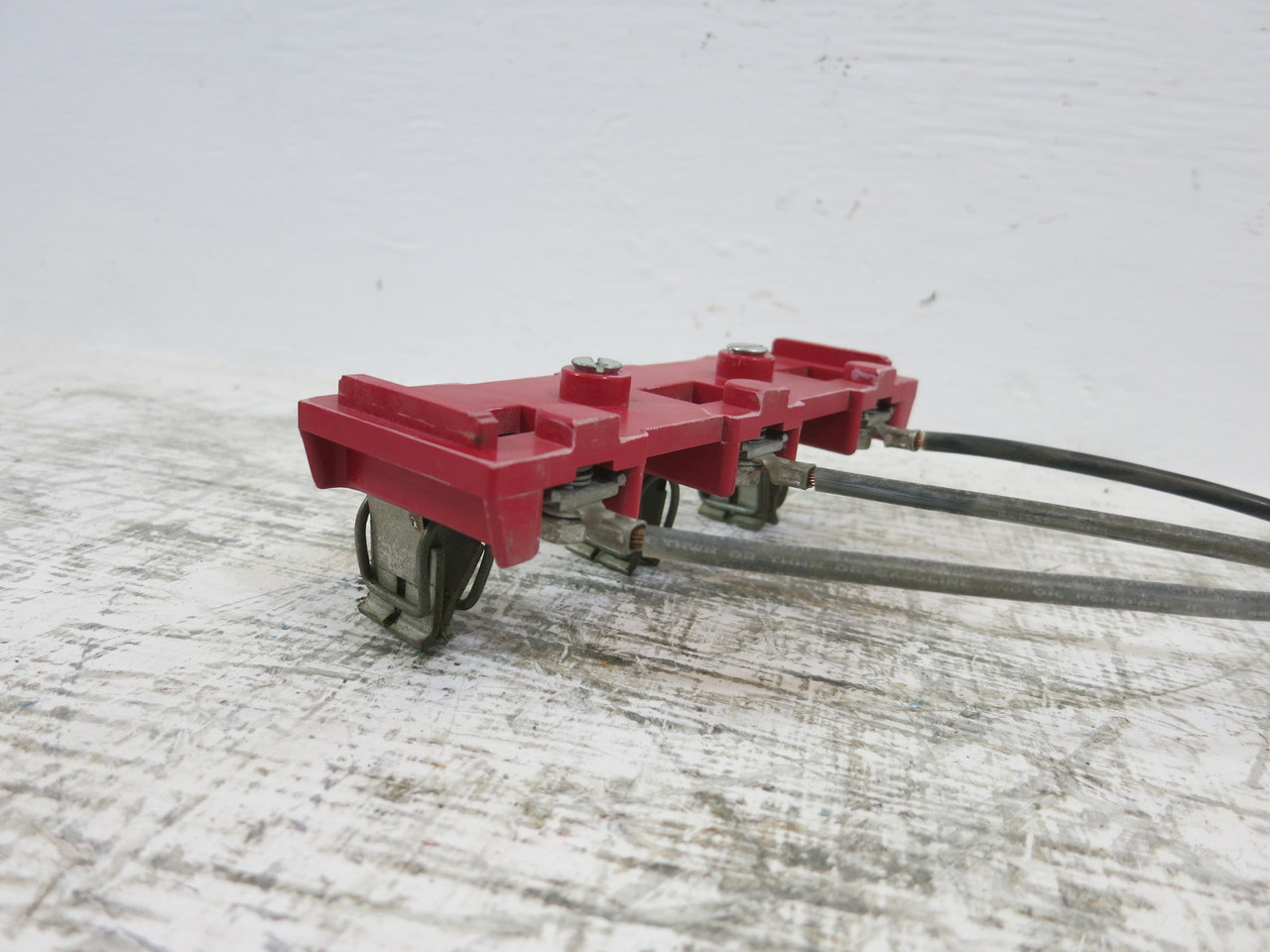 Telemecanique 5600 30A 8 AWG MCC Bucket Stab Assembly Stabs Assy Gould 30 Amp (BJ1163-1)