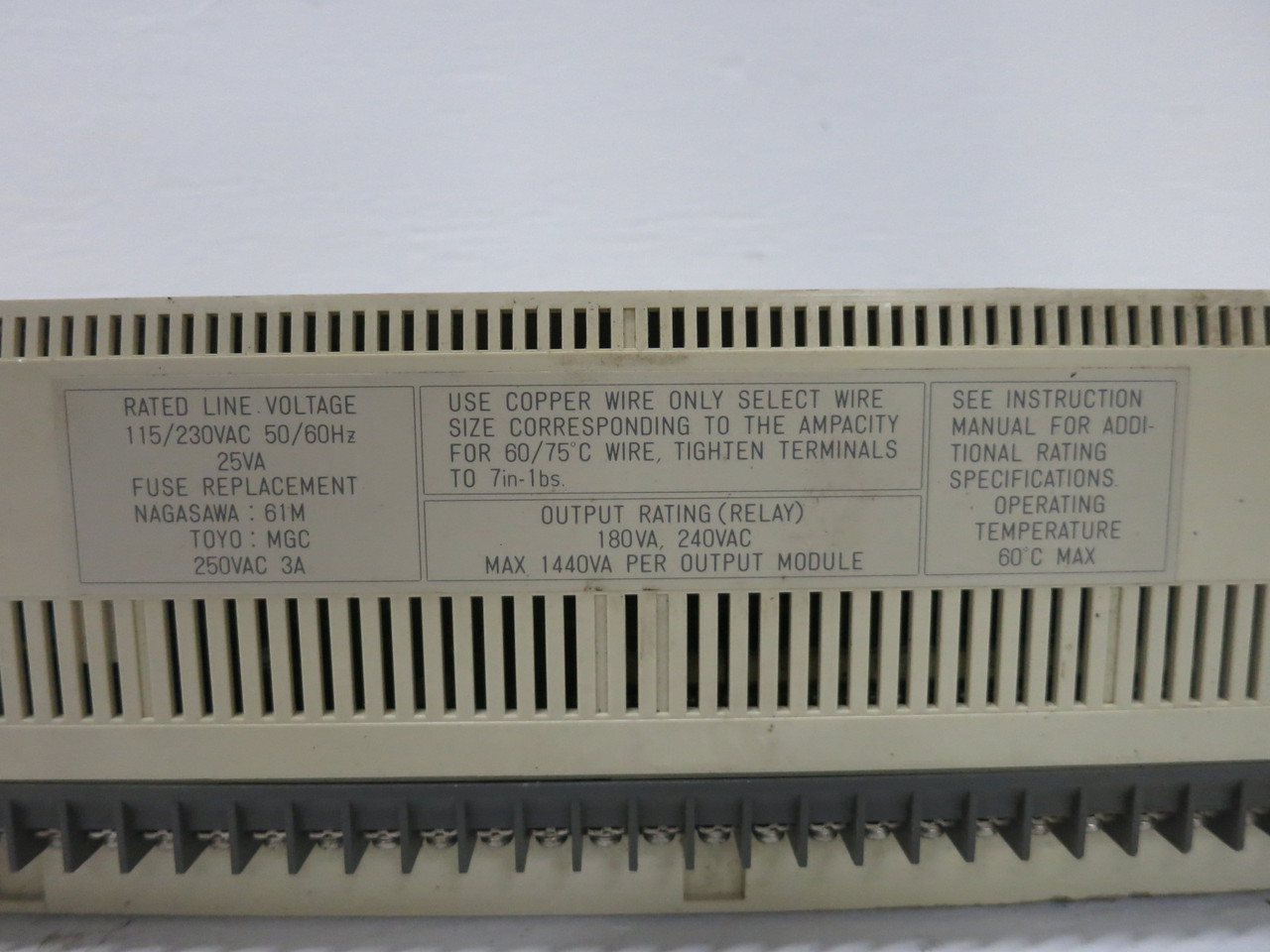 Toshiba EX40*4MCRD5 EX40 Plus Programmable Controller CPU PLC Basic Unit Module (DW8470-1)
