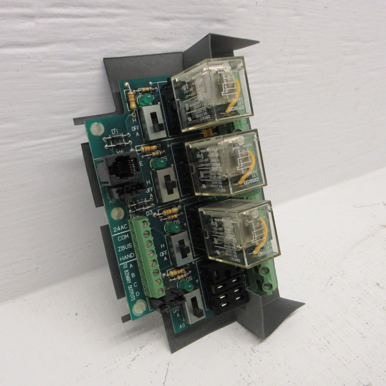 Image of Johnson Controls AS-RLY100 Relay Board 4 Switch 4 Relay Control Board Only