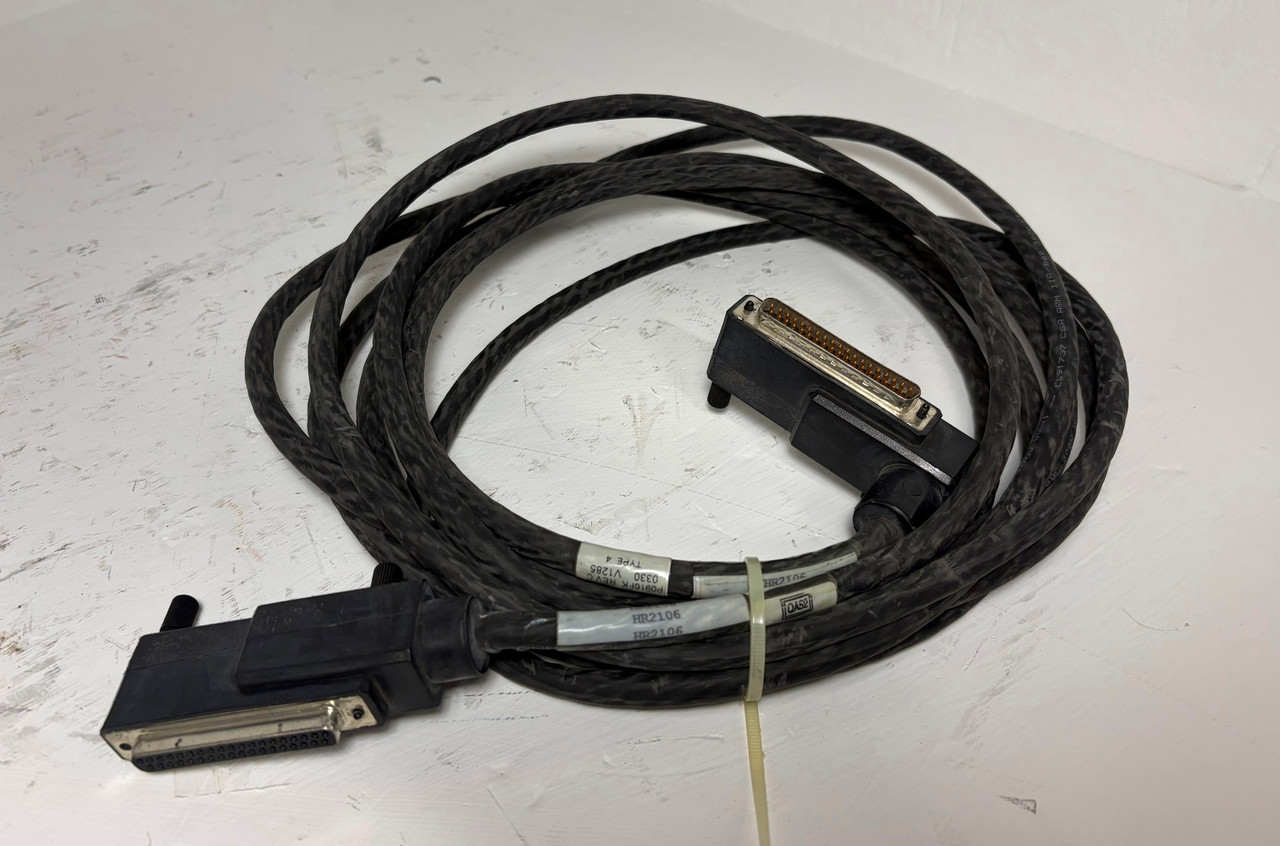 Image of Foxboro P0916FK Rev C 18.5ft Cable Controller Type 4 0330 V1285 18.5' HR2114