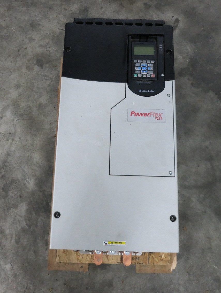 NEW Allen Bradley 125 HP PowerFlex 753 480V AC VS Drive VFD 156A 480 VAC (DW8491-1)