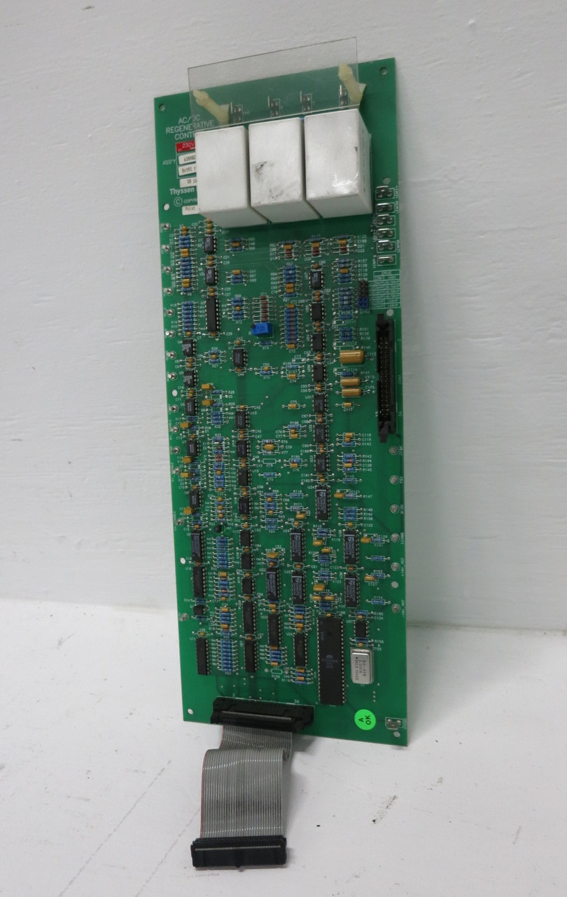 Thyssen Elevator 6300GC20 Rev G AC/DC Regenerative Control PC Board Dover 230V (DW8489-4)