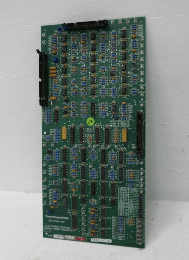 Thyssen Elevator 6300LR21 Rev F AC/DC Current Regulator PC Board PCB Dover 230V (DW8486-1)