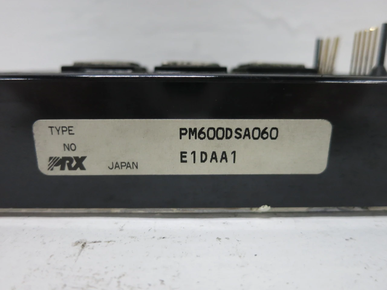 PRX PM600DSA060 IGBT Intelligent Power Module Transistor IPM Powerex Mitsubishi (DW8495-33)