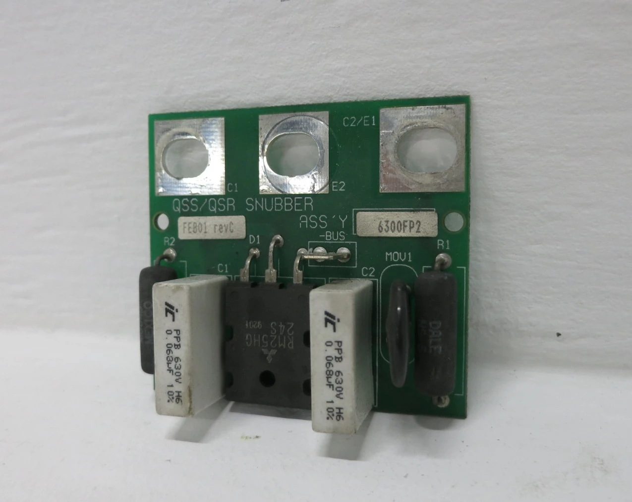 Thyssen Elevator 6300FP2 Rev C QSS/QSR Snubber PC Board Dover PCB Card (DW8492-5)