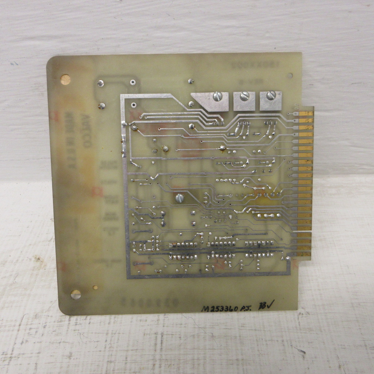 Valco Cincinnati 151XX002 Rev. B PC Board PLC Card PCB P.C. Card (AH1565-2)