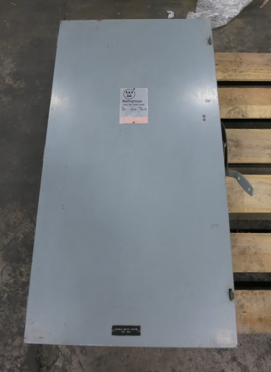 Westinghouse HF365 400A 600V Fusible Safety Switch Disconnect 400 Amp HF-365 (DW8515-1)