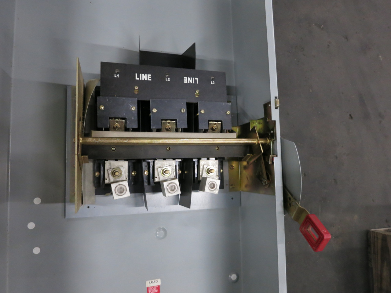 GE THN3365R 400A 600V Non-Fusible Heavy Duty Safety Switch Disconnect 400 Amp 3R (DW8519-1)