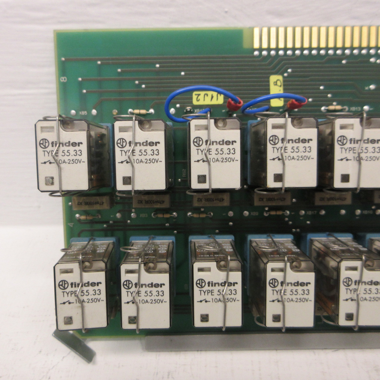 Bobst 0701126403 Relay Board PC Board PCB Add-On Control Module BOBST 25 Relay (AH1574-1)