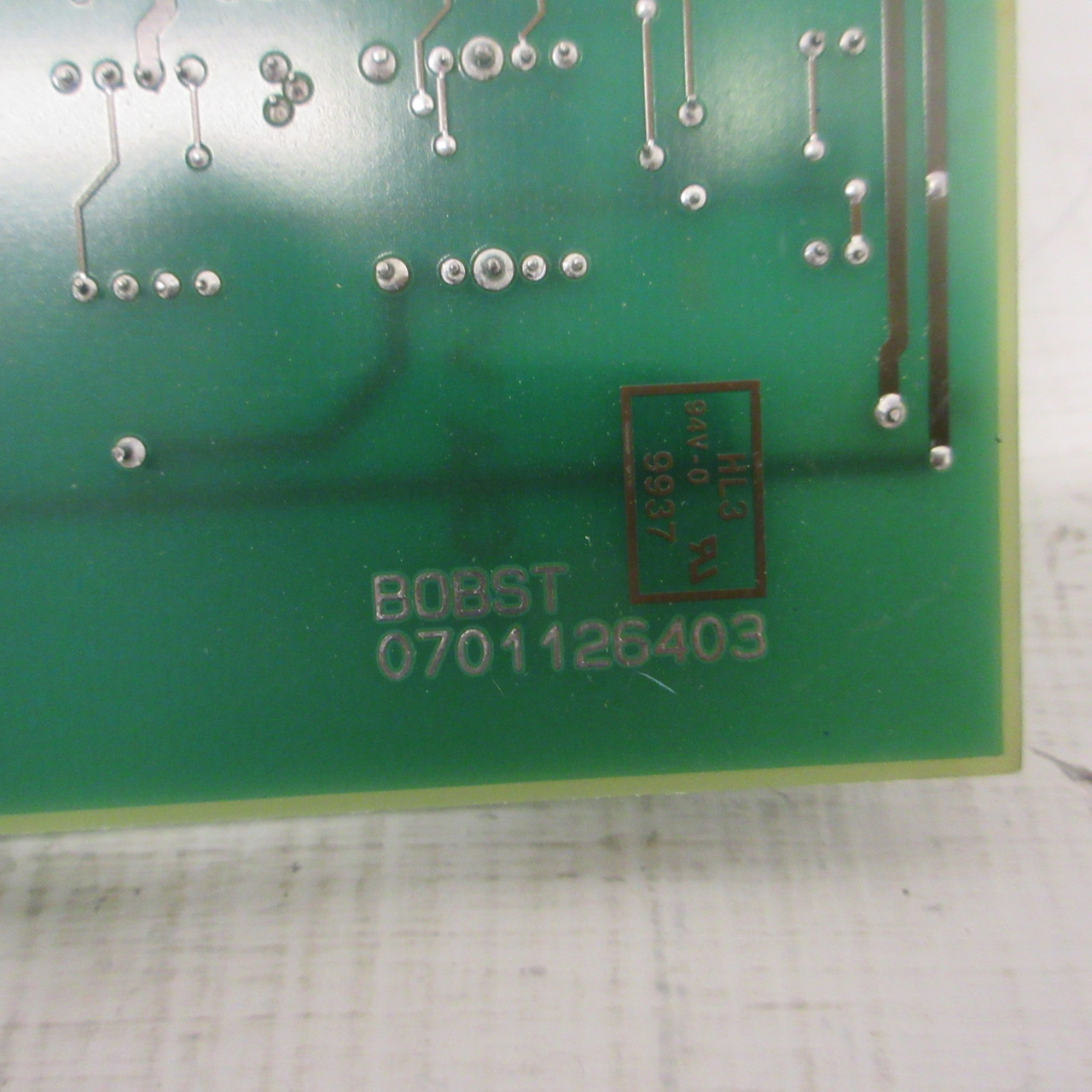 Bobst 0701126403 Relay Board PC Board PCB Add-On Control Module BOBST 25 Relay (AH1574-1)