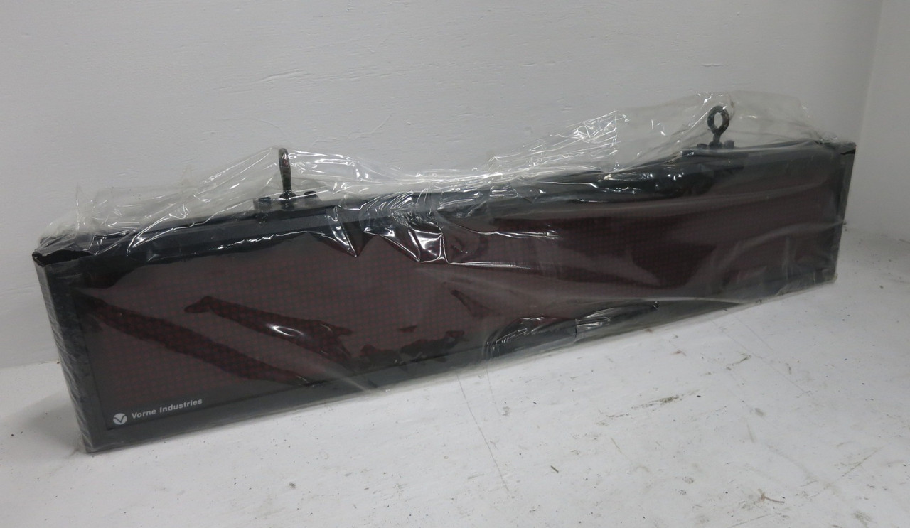 Image of NEW Vorne Ind M1000-120 Alphanumeric Display Message Screen 120V 39" LED