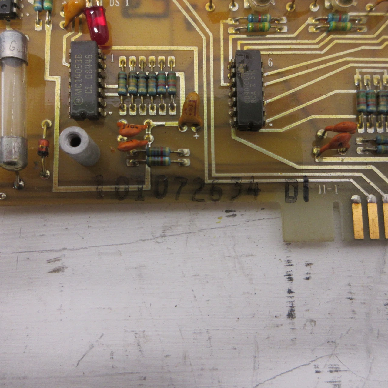 Exide 118 302 274 Rev B Controller Interface Board PCB PC Board PLC Card Module (AH1593-1)