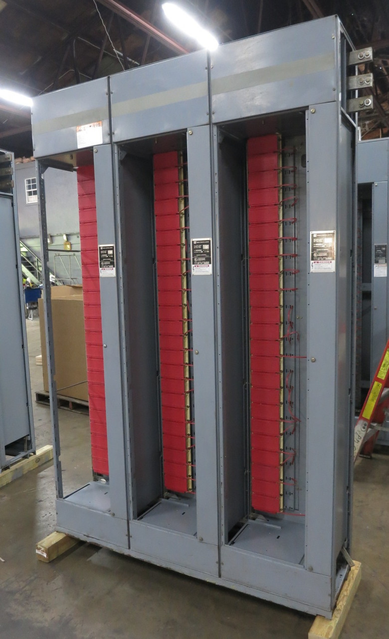 Image of Square D Model 6 600/300 Amp MCC Motor Control Center 3x Section 600A 300A Mod 6