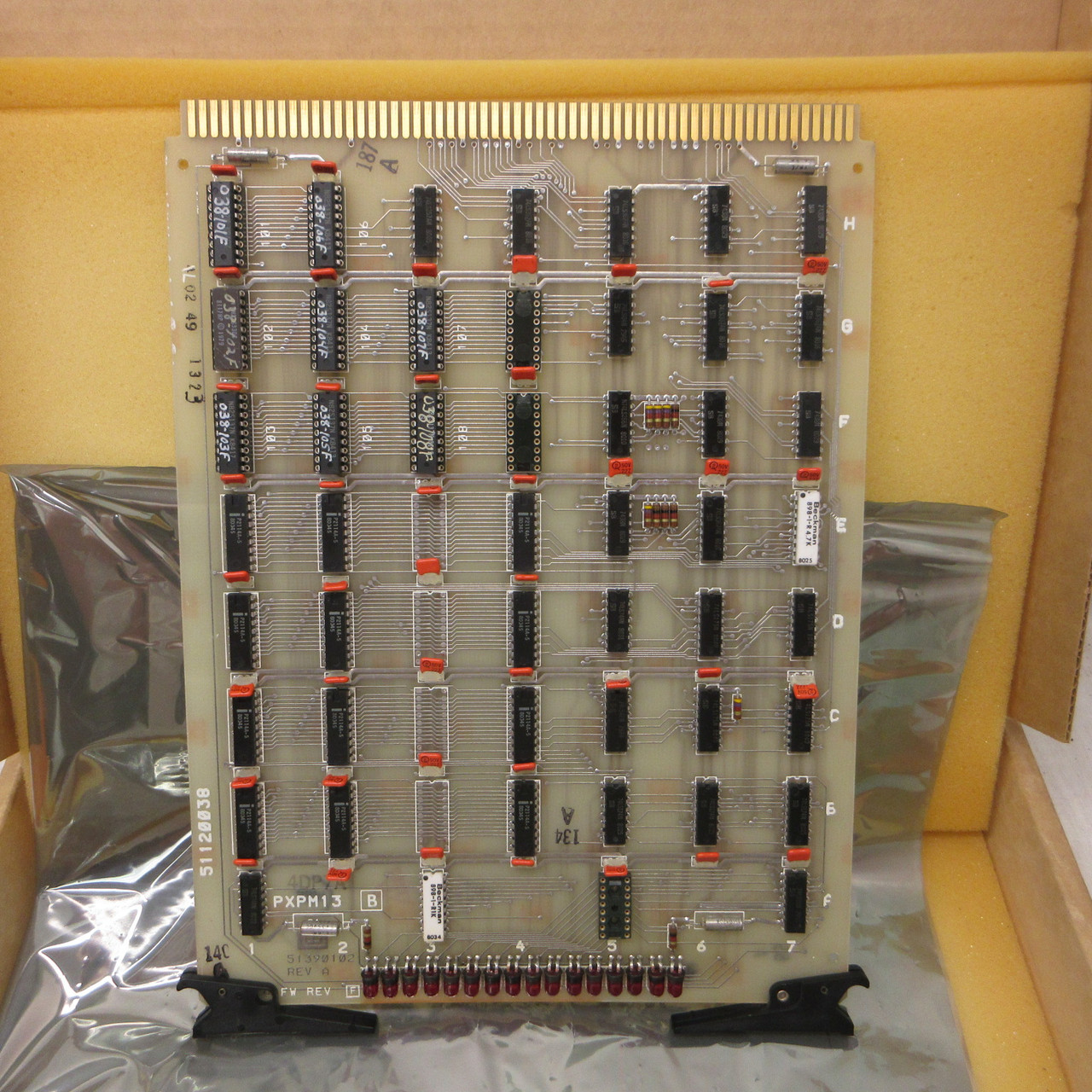 NEW Honeywell 4DP7APXPM13 B Memory Board 51390102 Rev A PCB PC Board NIB (AH1598-1)