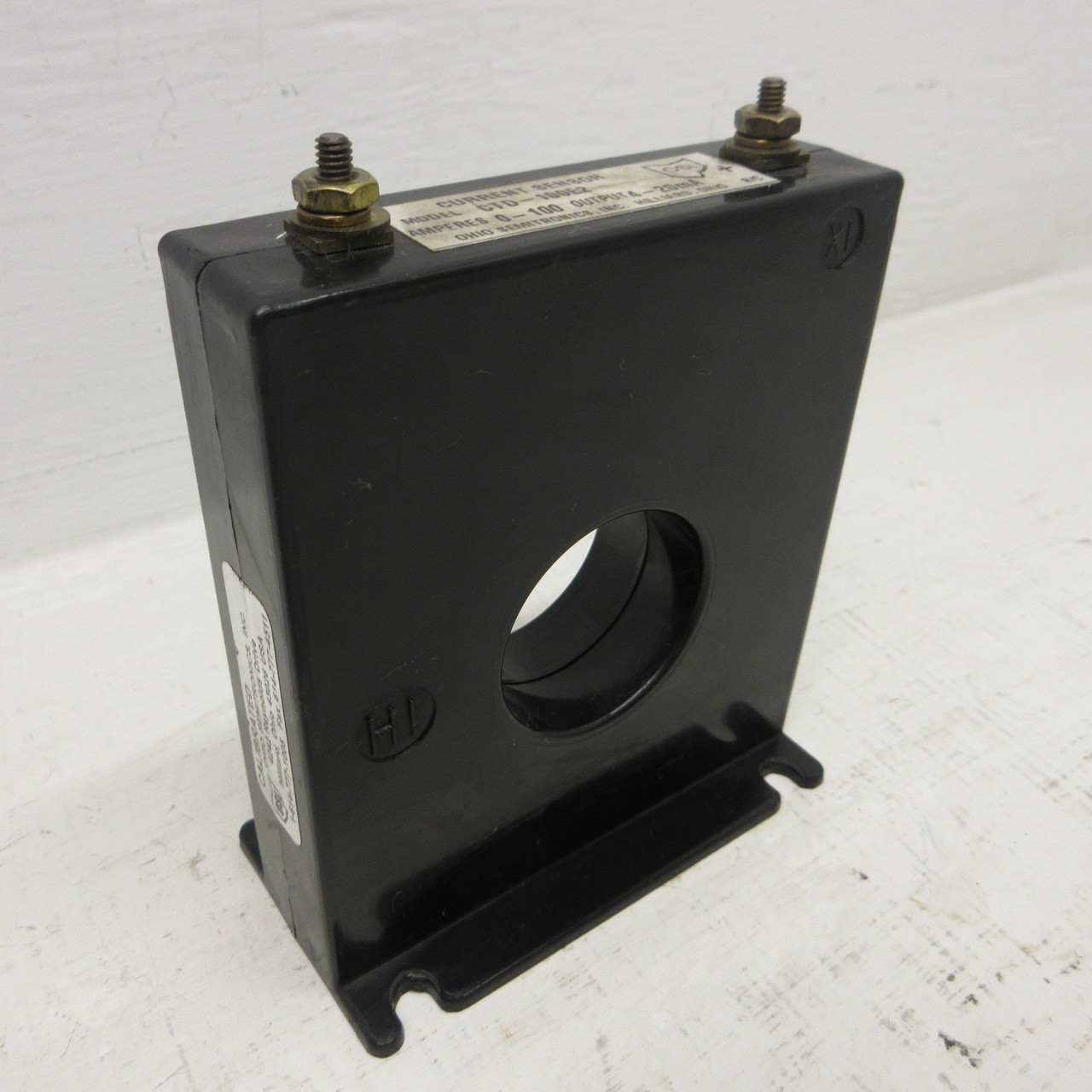 Image of Ohio Semitronics Inc OSI CTD-100E2 Current Sensor 0-100A 4-20mA 0-100 Amp 0SI