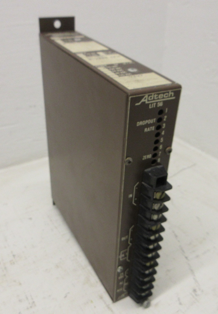 Adtech LIT 56 Electronic Transmitter Controller 115V Input: 0-5VDC ...