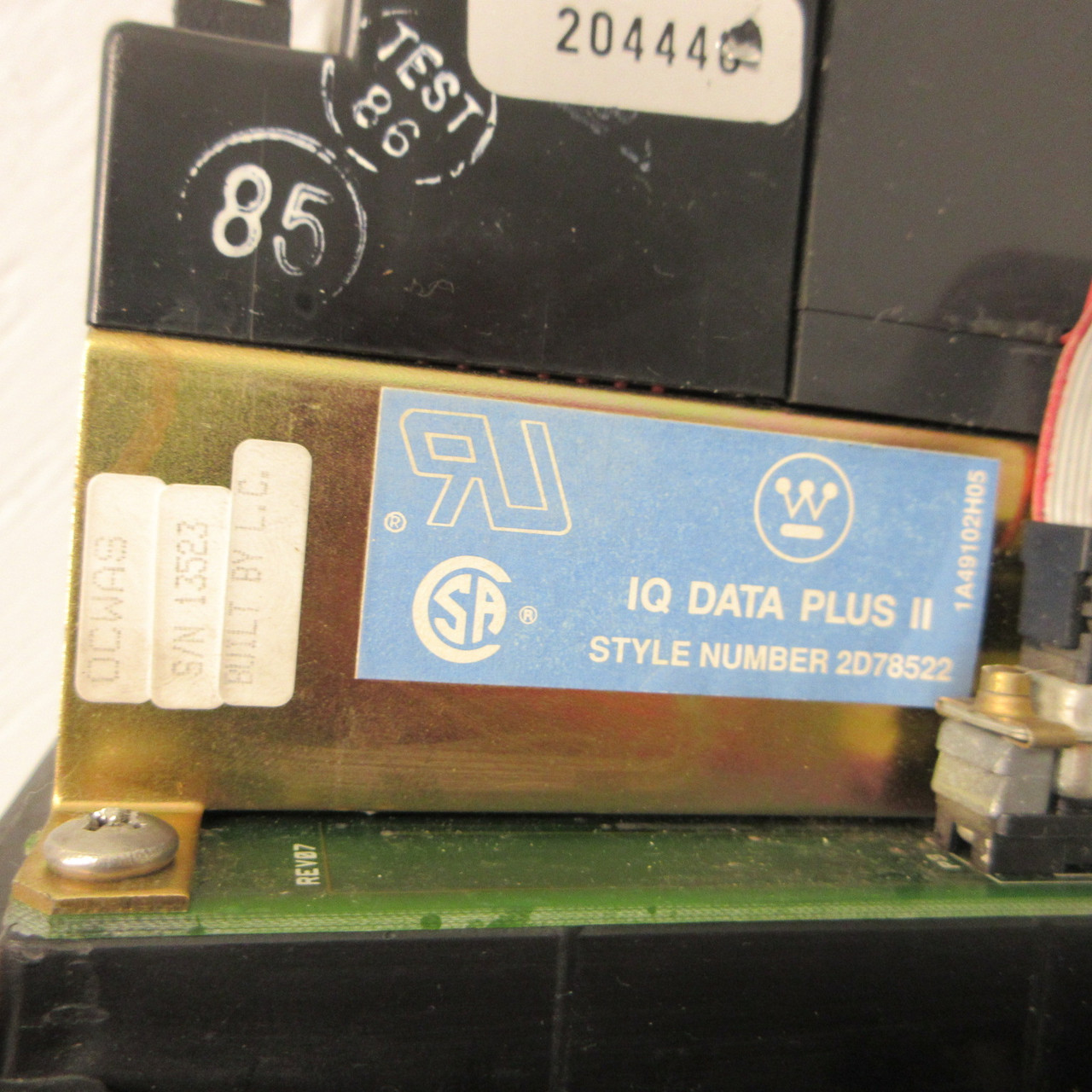 Westinghouse 2D78522 IQ Data Plus II Monitor Display w/ 9966D75G01 Power Supply (AH1608-1)