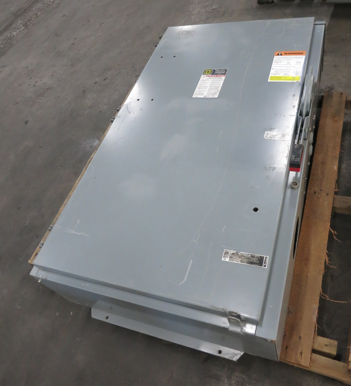 Image of Square D HU365AWK 400A 600V Non-Fusible Safety Switch Disconnect 400 Amp 3R FLAW