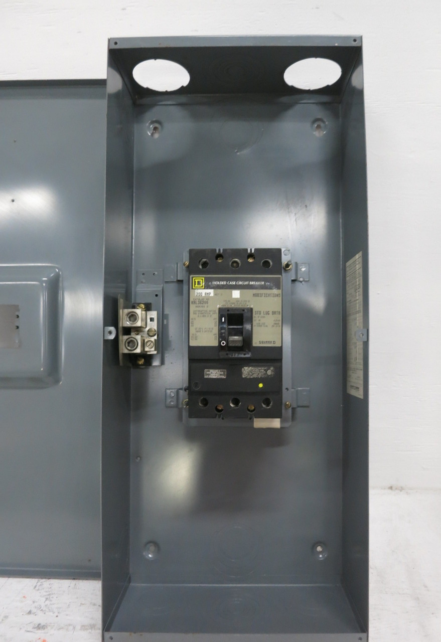 Square D KA225S Ser E1 225A 600V Circuit Breaker Enclosure 200 Amp KAL36200 (DW8577-4)