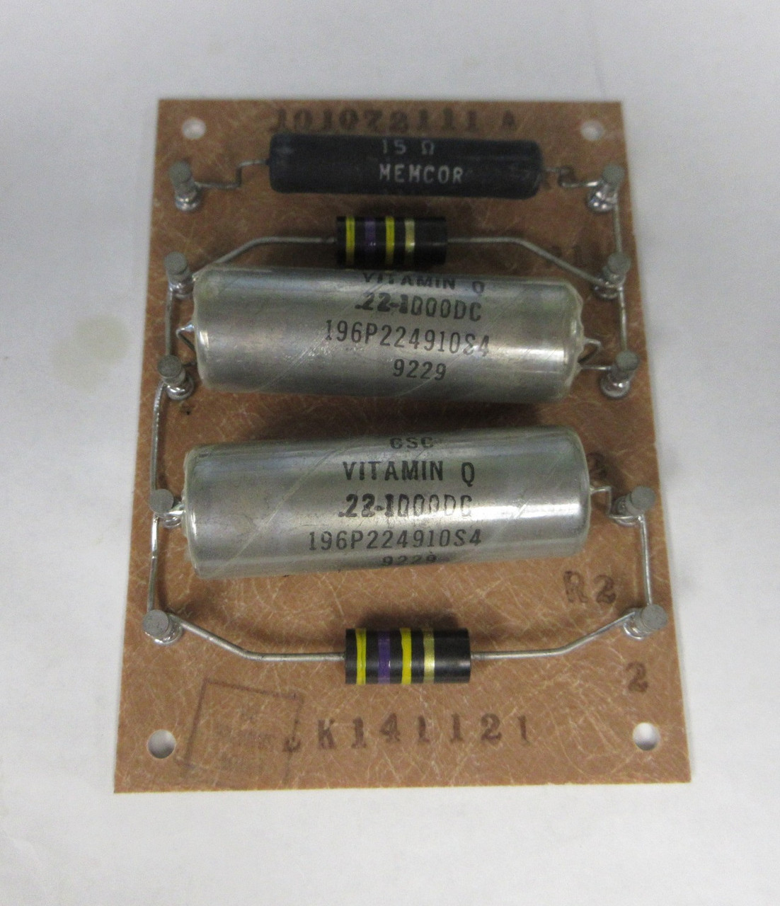 Image of Exide 101072111A Static Switch Circuit Board .22-1000DC Capacitor Diode Board
