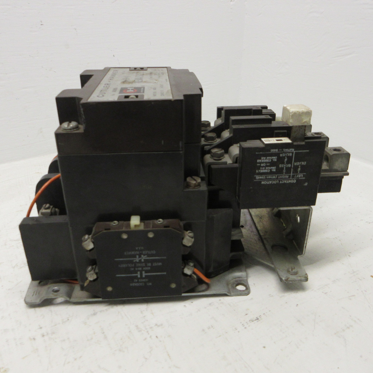 Cutler Hammer A10EN0 Size 3 Motor Starter Ser A1 120V Coil 90A 50 HP 3PH A10ENO (AH1624-1)