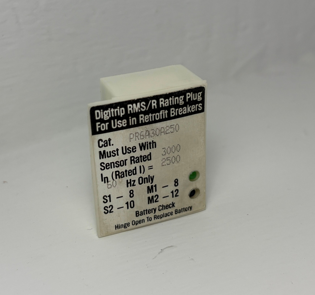 Cutler-Hammer PR6A30A250 2500A Digitrip RMS/R Rating Plug SPB Circuit Breaker (EM6005-2)