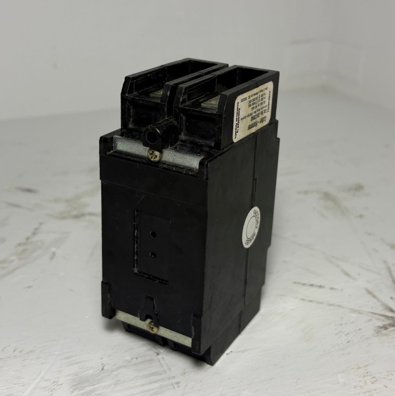NEW Cutler-Hammer GHC2040 40A 2 Pole Circuit Breaker 480V Type GHC 2P 40 Amp NIB (EM6004-4)