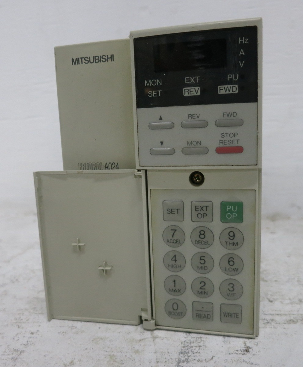 Mitsubishi FR-A024-0.4KP 0.5 HP AC Inverter VS Drive Freqrol A024 200-230V VFD (DW8599-6)