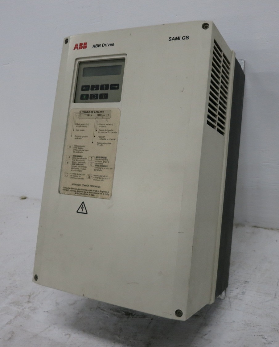 ABB ACS501-025-5-00P200000 25 HP AC VS Drive Sami GS 480V ACS501-025-4 VFD 30 HP (DW8601-1)