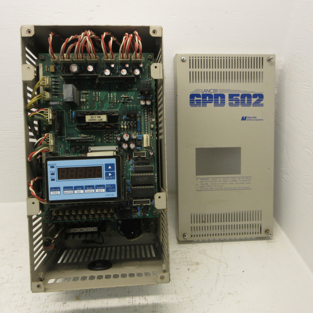 Magnetek GPD502 L714 Lancer GPD-502 3HP 460V 3Φ 5.4A AC Variable Speed Drive VFD (AH1634-1)