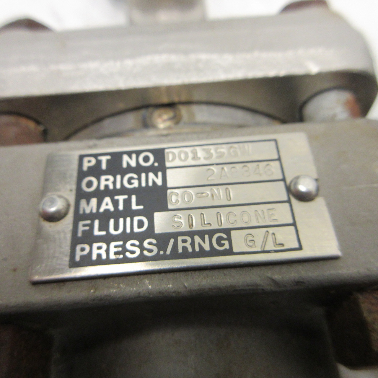 Foxboro 821GM-IS1NL2 Transmitter 50 PSIG + D0135GW Transducer + USG 33020 Gauge (AH1633-1)