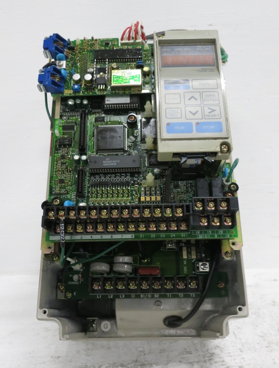 Saftronics CIMR-VGU43P7 5 HP AC VS Drive 460V VGU-43P7 Yaskawa VFD Inverter (DW8621-1)