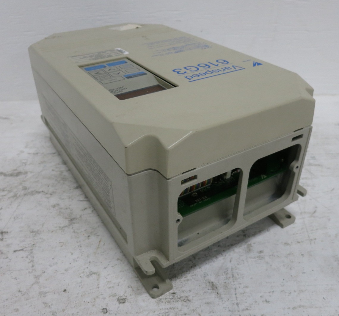 Yaskawa CIMR-G3V40P4 0.5 HP AC VS Drive Varispeed Inverter 460V VFD 616G3 40P41F (DW8620-2)