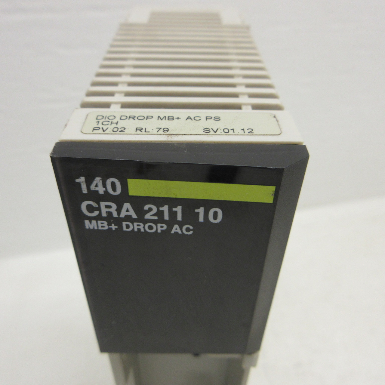 Modicon 140 CRA 211 10 DIO Drop MB+ AC PS 1CH TSX Quantum PLC AEG Schneider (AH1647-5)