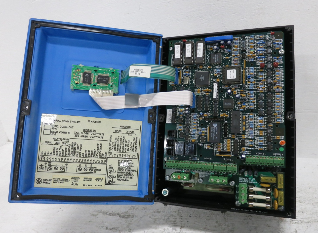 Warner Electric SECO SV3205-01000 SV3000 5 HP AC Flux Vector Drive VFD 230V (DW8625-1)
