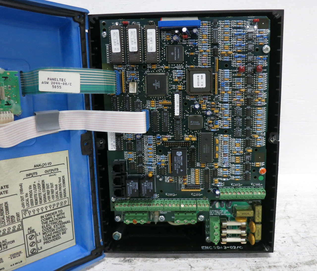 Warner Electric SECO SV3205-01000 SV3000 5 HP AC Flux Vector Drive VFD 230V (DW8625-1)