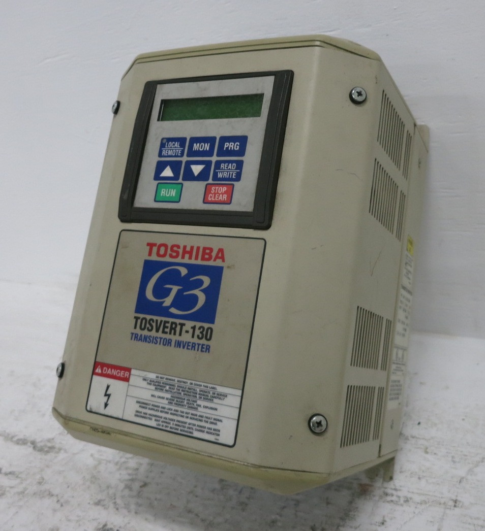 Image of Toshiba VT130G3U2035 3 HP Tosvert-130 Transistor Inverter VS Drive 208/230V G3