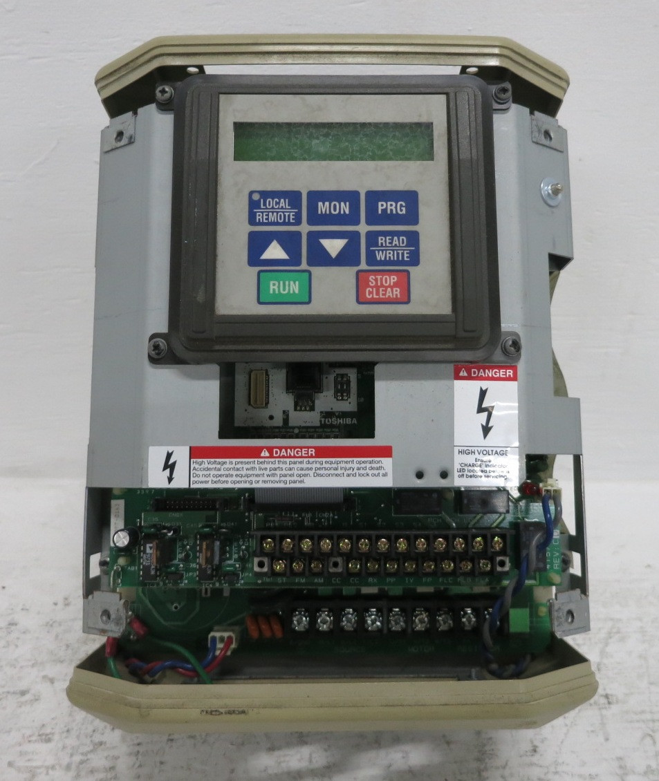 Toshiba VT130G3U2035 3 HP Tosvert-130 Transistor Inverter VS Drive 208/230V G3 (DW8624-1)
