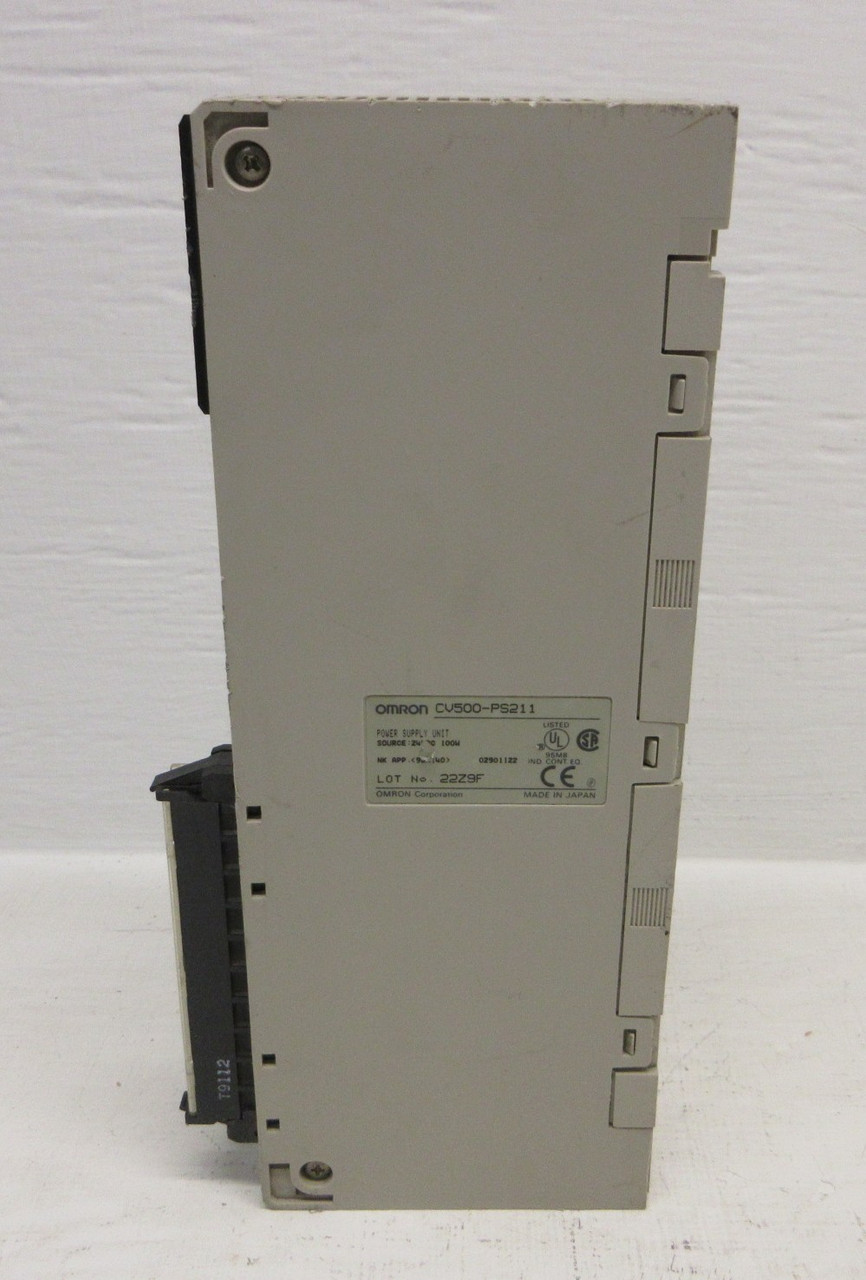 Omron CV500-PS211 Power Supply Unit 24VDC 100W PS211 Made In Japan (AH1650-1)