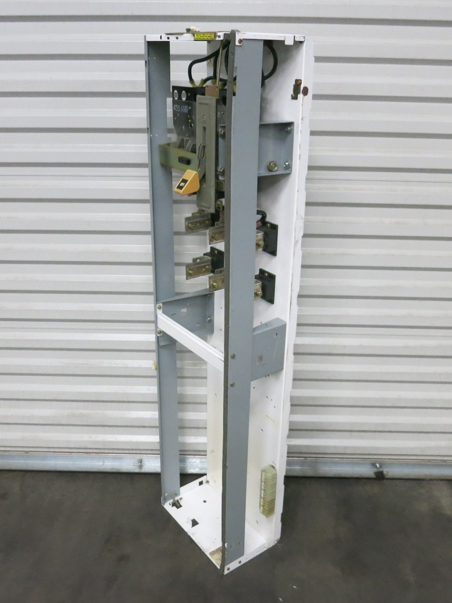 Siemens Tiastar Furnas System 89 400 Amp Fusible Feeder 60" MCC Bucket 400A (BJ1178-1)