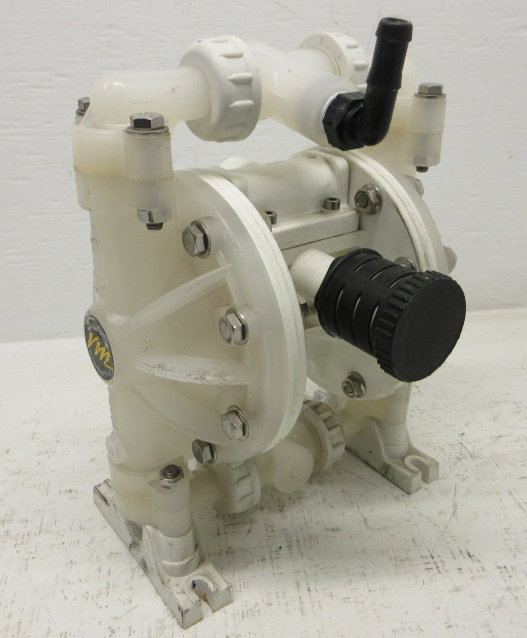 Versa-Matic Pump E501A Diaphragm Pump Elima-Matic VM PE504 PE509 Clear Plastic (AH1651-1)