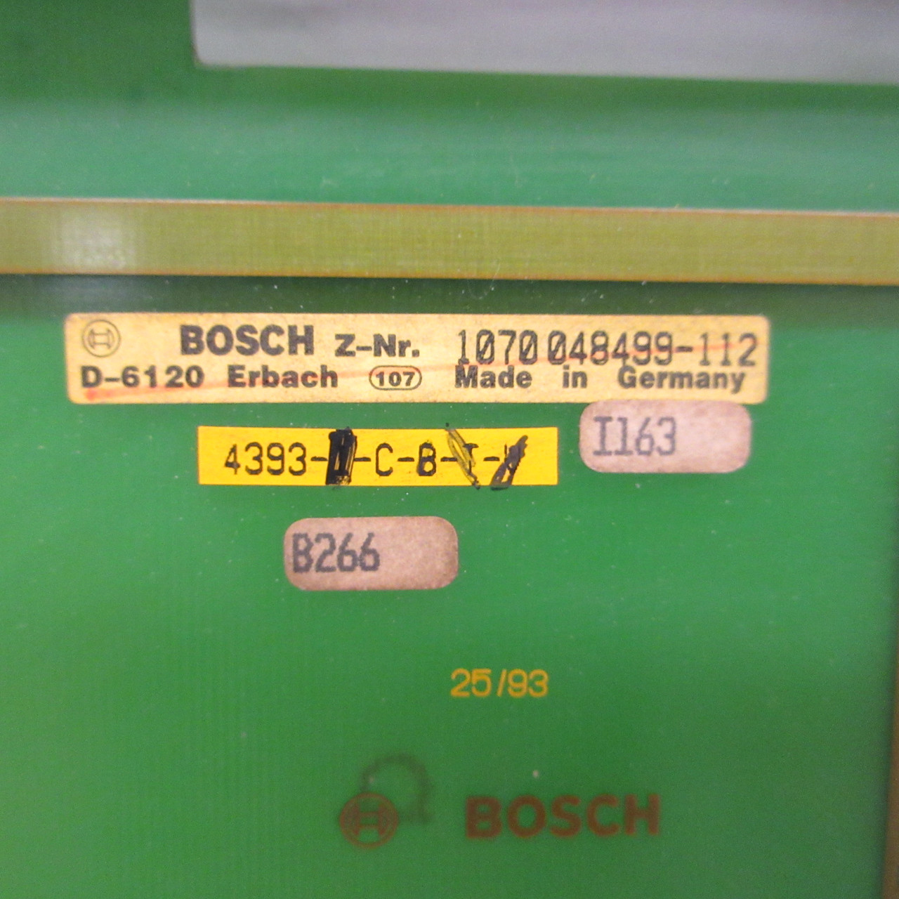 Bosch 044340-2067 CNC Interface Module PCB PLC PC Board 1070048499-112 Ofte (AH1653-1)