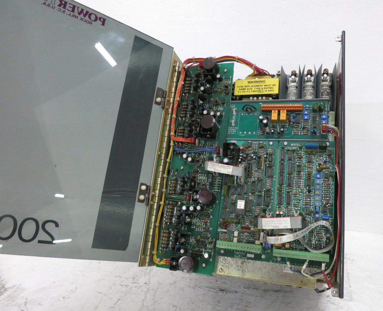 PowerTec C0152.N4CH011 15 HP Brushless DC Motor Speed Controller Drive 460V In (DW8635-1)